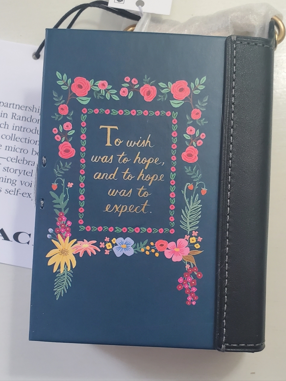 💕NWT Coach Sense & Sensibility Book Charm💕 - Picture 4 of 4
